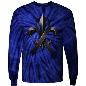 New Orleans Strong 2025 Nola Strong Support Tie-Dye Long Sleeve Shirt