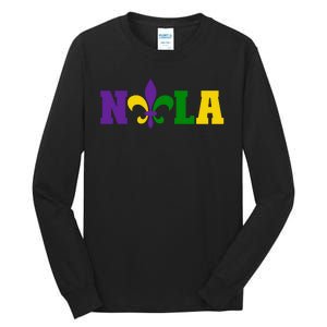 New Orleans Strong 2025 Nola Strong Nola Pride Nola Resilience French Quarters Tall Long Sleeve T-Shirt