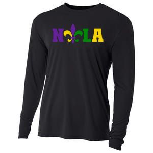 New Orleans Strong 2025 Nola Strong Nola Pride Nola Resilience French Quarters Cooling Performance Long Sleeve Crew