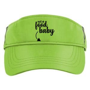 Not a Food Baby Surprise Thanksgiving Pregnancy Adult Drive Performance Visor