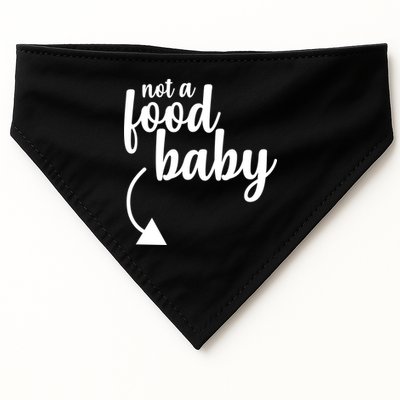 Not a Food Baby Surprise Thanksgiving Pregnancy USA-Made Doggie Bandana