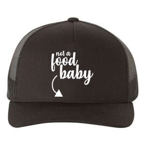 Not a Food Baby Surprise Thanksgiving Pregnancy Yupoong Adult 5-Panel Trucker Hat