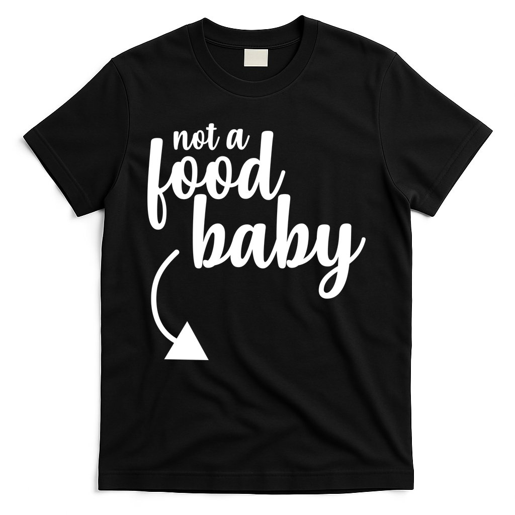 Not a Food Baby Surprise Thanksgiving Pregnancy T-Shirt