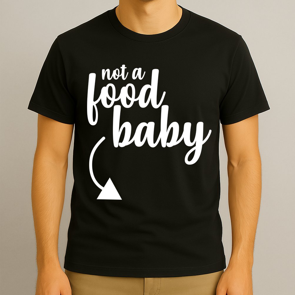Not a Food Baby Surprise Thanksgiving Pregnancy T-Shirt