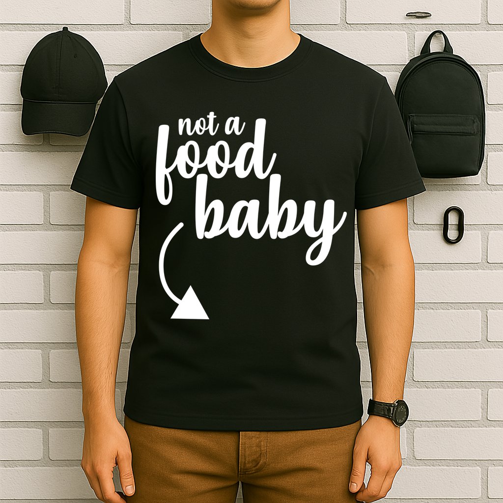 Not a Food Baby Surprise Thanksgiving Pregnancy T-Shirt