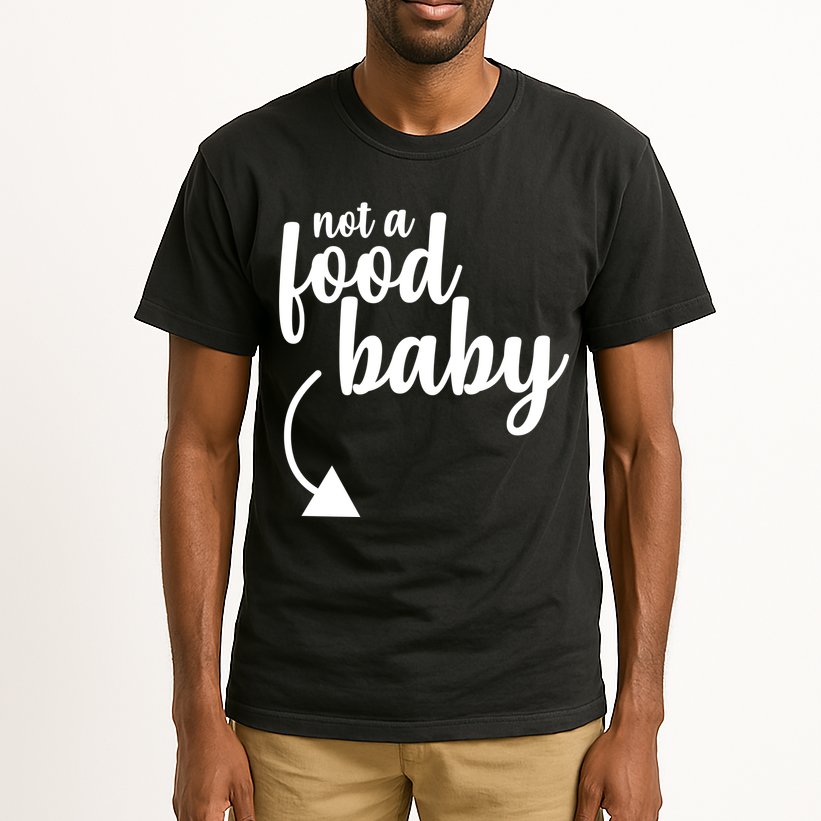Not a Food Baby Surprise Thanksgiving Pregnancy Tall T-Shirt