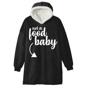 Not a Food Baby Surprise Thanksgiving Pregnancy Hooded Wearable Blanket