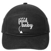 Not a Food Baby Surprise Thanksgiving Pregnancy 7-Panel Snapback Hat