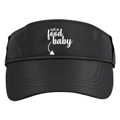 Not a Food Baby Surprise Thanksgiving Pregnancy Adult Drive Performance Visor