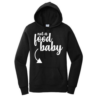 Not a Food Baby Surprise Thanksgiving Pregnancy Women's Pullover Hoodie