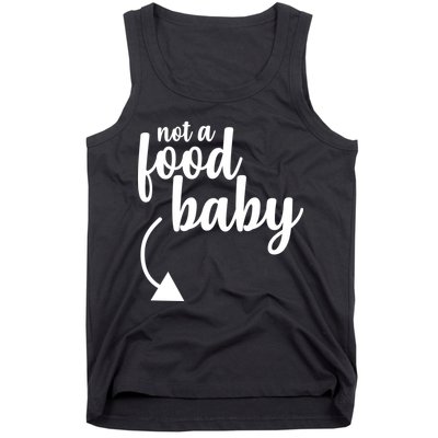 Not a Food Baby Surprise Thanksgiving Pregnancy Tank Top
