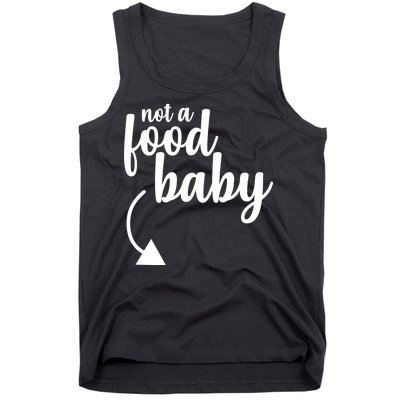 Not a Food Baby Surprise Thanksgiving Pregnancy Tank Top