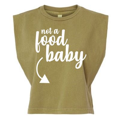 Not a Food Baby Surprise Thanksgiving Pregnancy Garment-Dyed Women's Muscle Tee