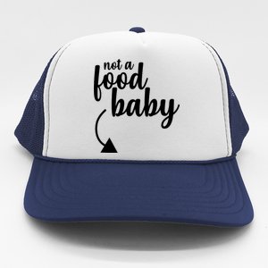 Not a Food Baby Surprise Thanksgiving Pregnancy Trucker Hat