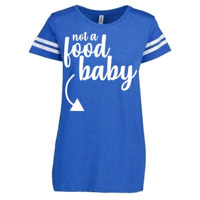 Not a Food Baby Surprise Thanksgiving Pregnancy Enza Ladies Jersey Football T-Shirt