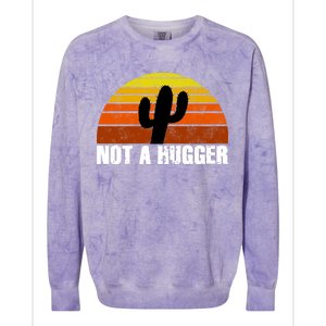 Not A Hugger Colorblast Crewneck Sweatshirt