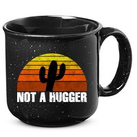 Not A Hugger 15oz Campfire Ceramic Mug