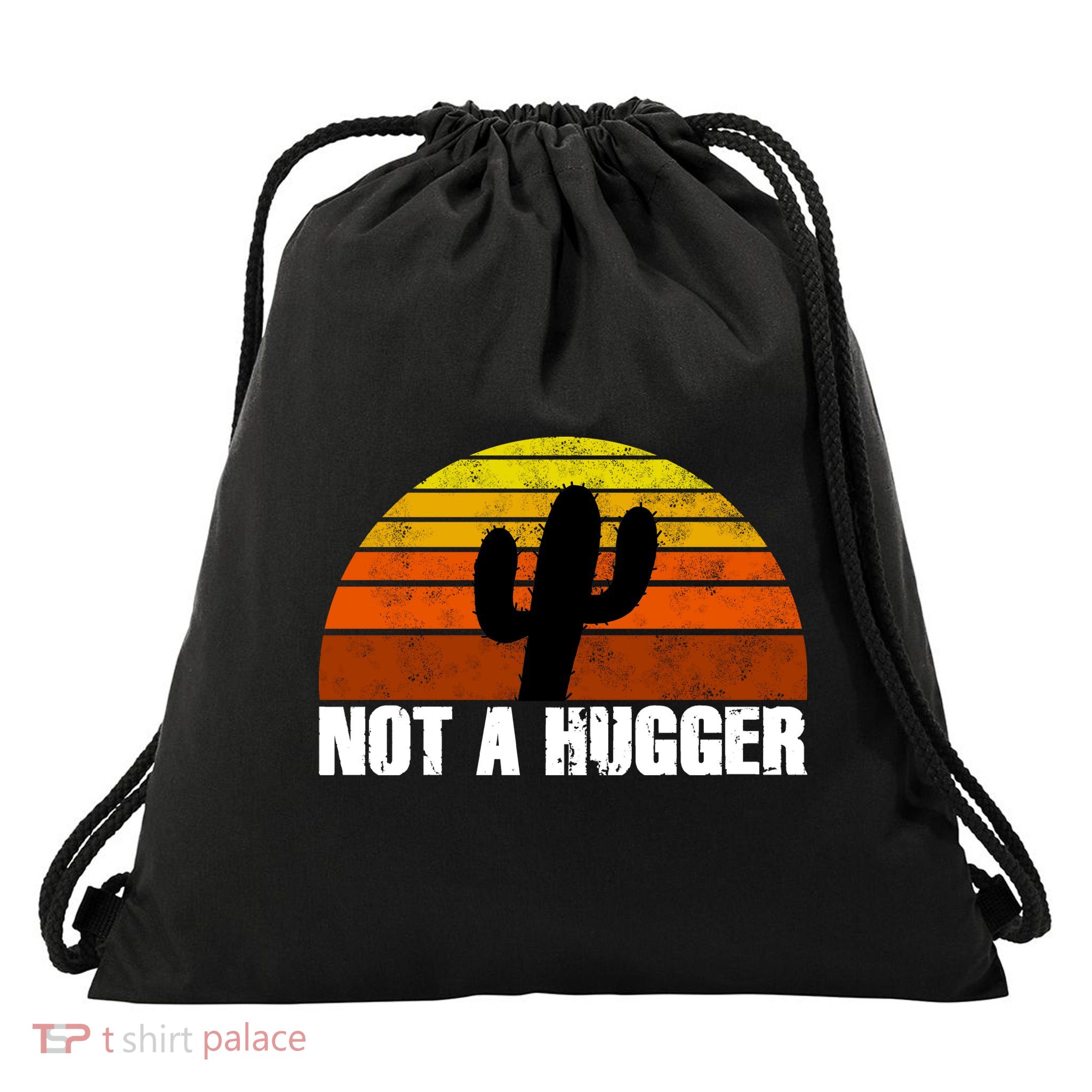 Not A Hugger Drawstring Bag