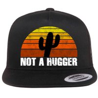 Not A Hugger Flat Bill Trucker Hat