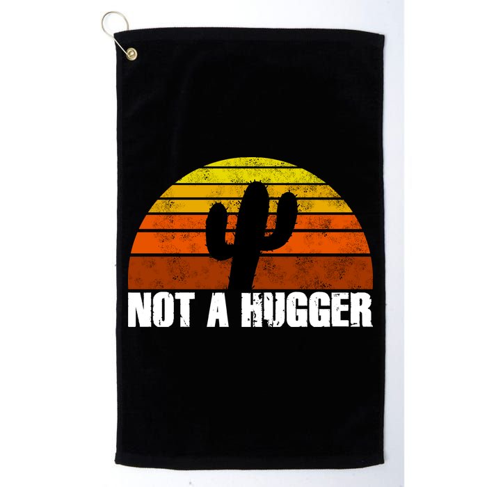 Not A Hugger Golf Towel