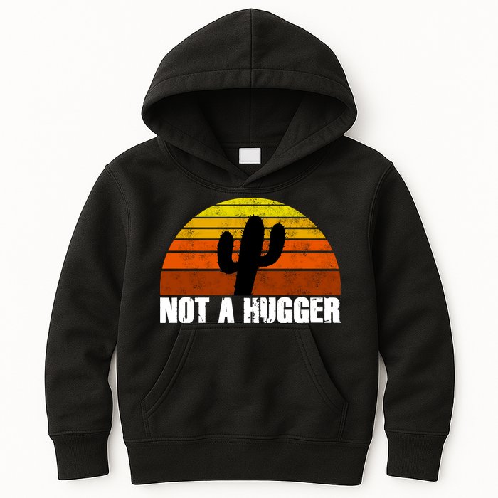 Not A Hugger Kids Hoodie
