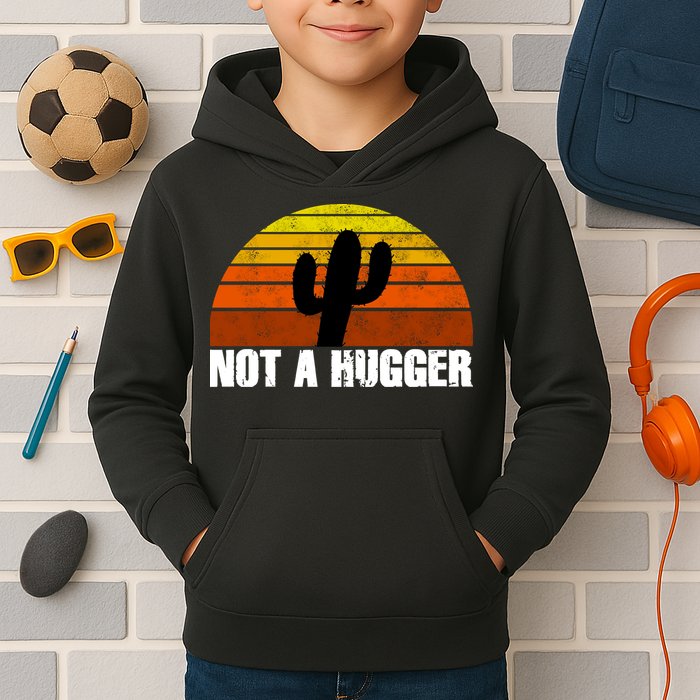 Not A Hugger Kids Hoodie