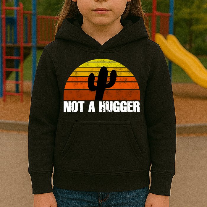 Not A Hugger Kids Hoodie