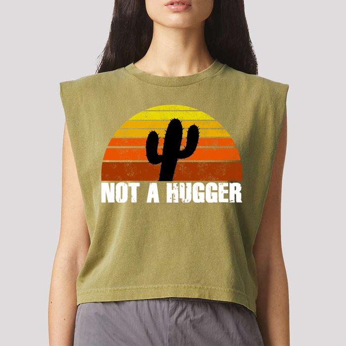 Not A Hugger Garment-Dyed Women's Muscle Tee