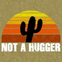 Not A Hugger Garment-Dyed Women's Muscle Tee