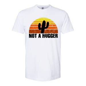 Not A Hugger Softstyle CVC T-Shirt