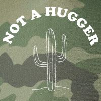 Not A Hugger Cactus Legacy Tie Dye Trucker Hat