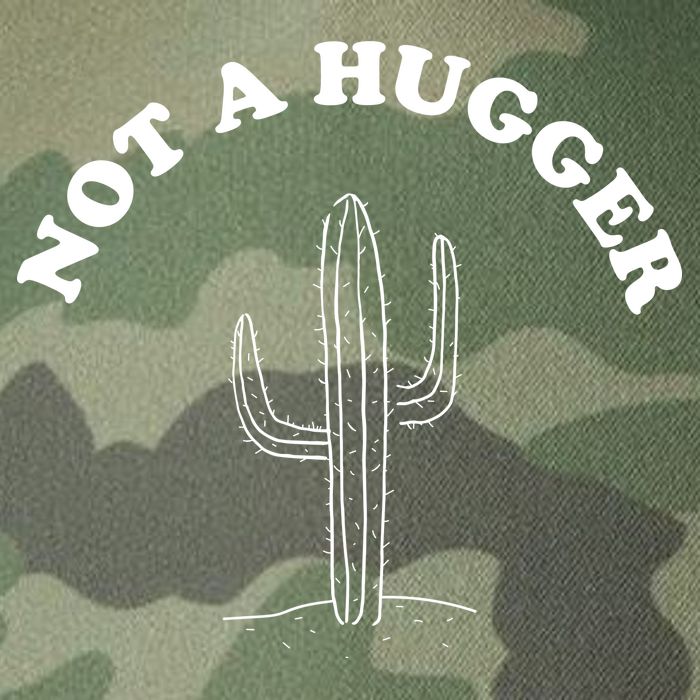 Not A Hugger Cactus Legacy Tie Dye Trucker Hat
