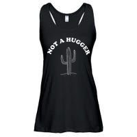 Not A Hugger Cactus Ladies Essential Flowy Tank
