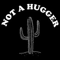 Not A Hugger Cactus Ladies Essential Flowy Tank