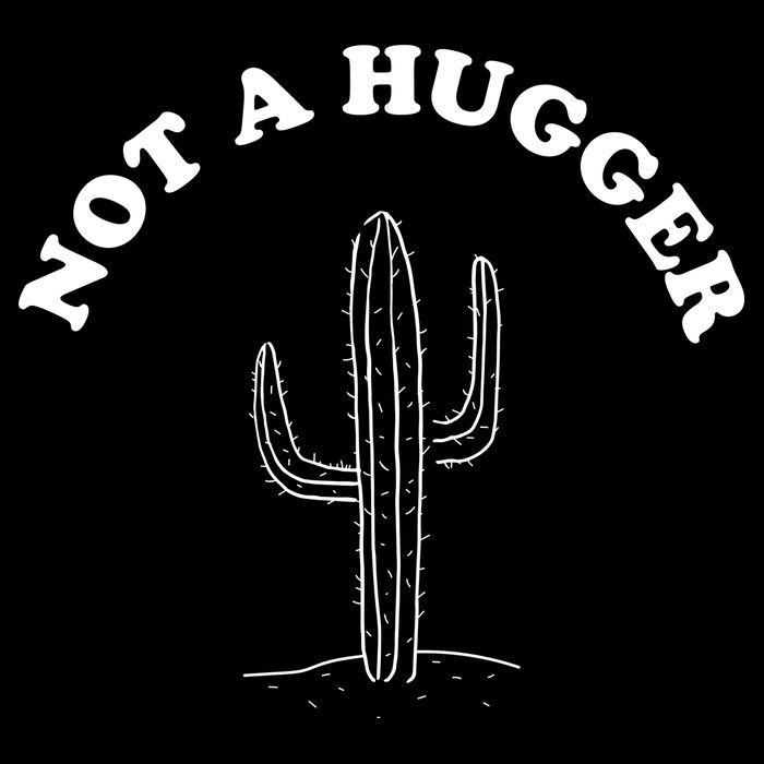 Not A Hugger Cactus Ladies Essential Flowy Tank