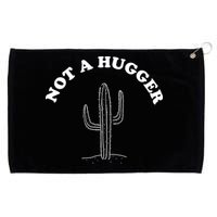 Not A Hugger Cactus Grommeted Golf Towel