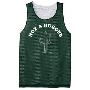 Not A Hugger Cactus Mesh Reversible Basketball Jersey Tank