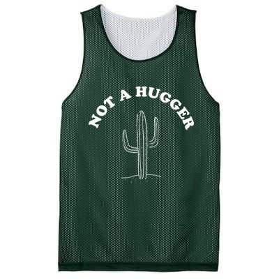 Not A Hugger Cactus Mesh Reversible Basketball Jersey Tank