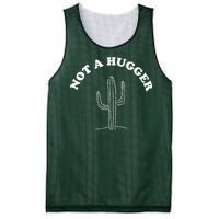 Not A Hugger Cactus Mesh Reversible Basketball Jersey Tank