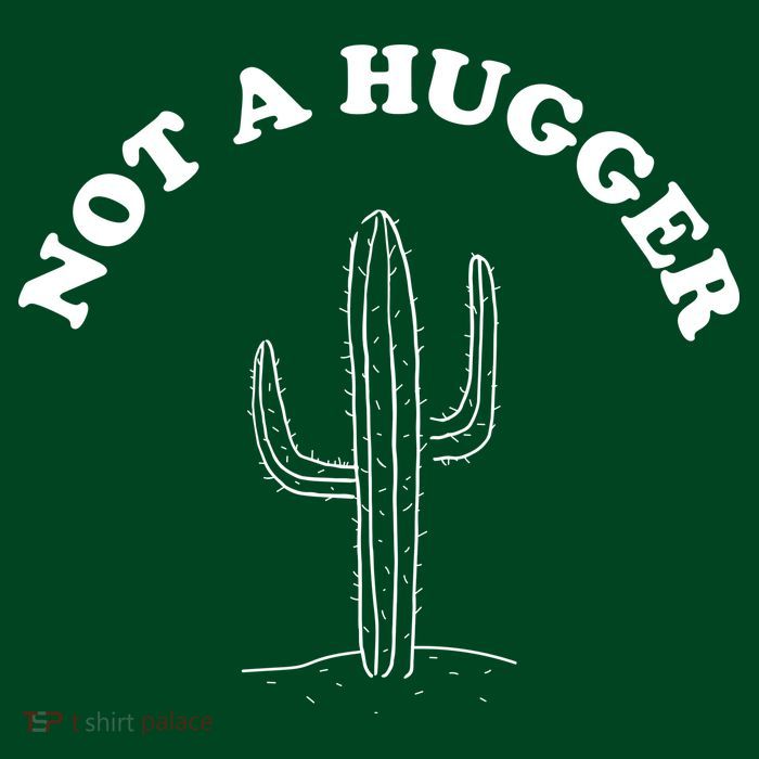 Not A Hugger Cactus Tall Sweatshirt