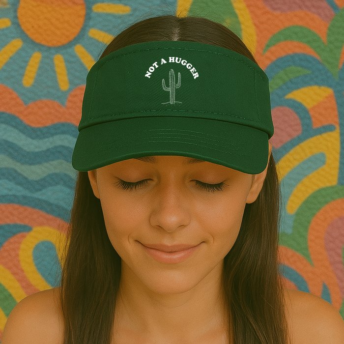 Not A Hugger Cactus Visor