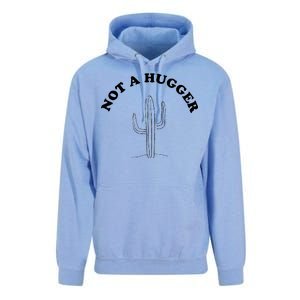 Not A Hugger Cactus Unisex Surf Hoodie