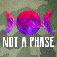 Not A Phase Bi Pride Bisexual Legacy Tie Dye Trucker Hat