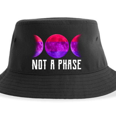 Not A Phase Bi Pride Bisexual Sustainable Bucket Hat