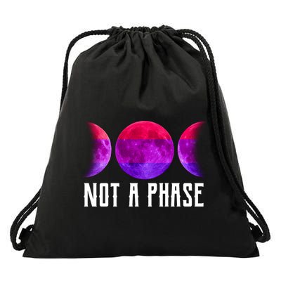 Not A Phase Bi Pride Bisexual Drawstring Bag