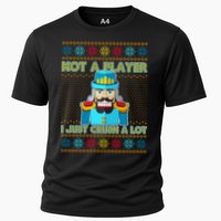 Not A Player I Just Crush A Lot Nutcracker Ugly Christmas Sweater Performance Shirt