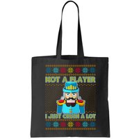 Not A Player I Just Crush A Lot Nutcracker Ugly Christmas Sweater Bag