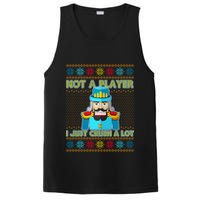 Not A Player I Just Crush A Lot Nutcracker Ugly Christmas Sweater PosiCharge Competitor Tank
