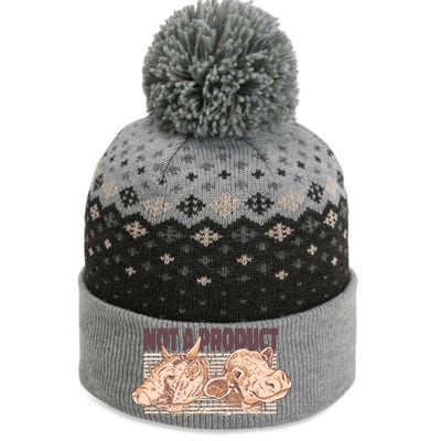 Not A Product Vegan The Baniff Cuffed Pom Beanie