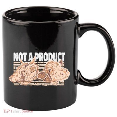 Not A Product Vegan 11oz C Handle Ceramic Mug